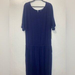 NWT TART NAVY BLUE JUMPSUIT